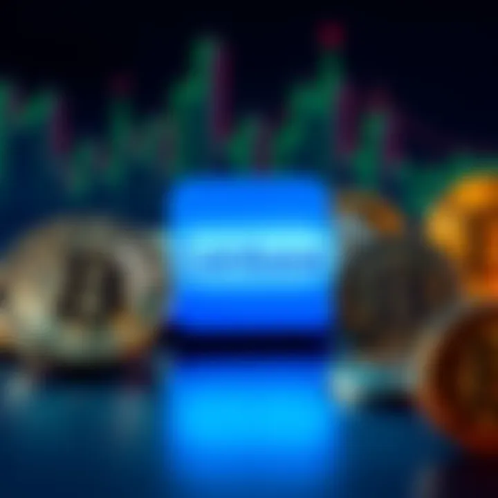 Coinbase logo alongside Bitcoin and stablecoin icons, highlighting the push against Bitcoin's tax exemption