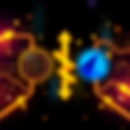 Illustration of Coinbase and Bybit logos connected with arrows, symbolizing collaboration in the crypto market