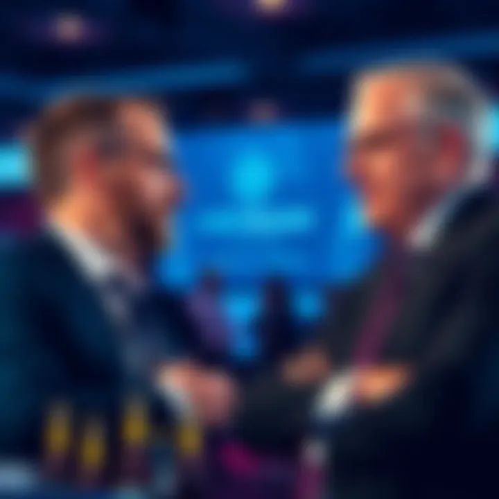 Brian Armstrong debates Bitcoin's role with the Bank of France Governor at a conference