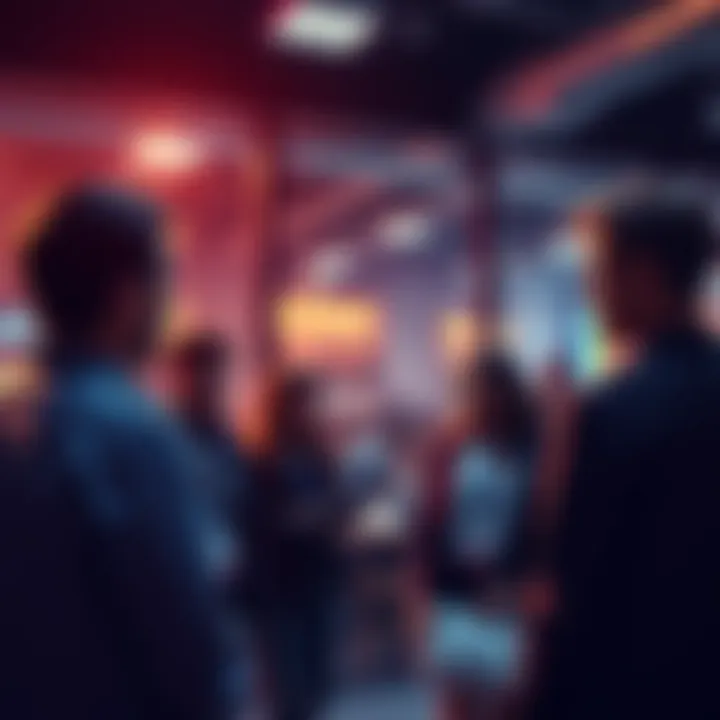 Person discussing evidence against Coinbase fees with others in a group setting