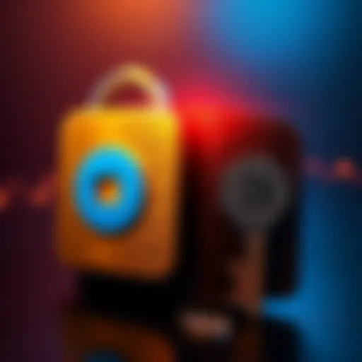 A comparison graphic showing Coinbase logo with a lock and a cold wallet with a key, highlighting security measures.