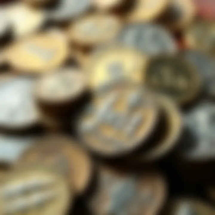 Coins from Syria Ancient coins from Antioch displayed, highlighting eBay's restrictions on Syrian items due to embargo violations.