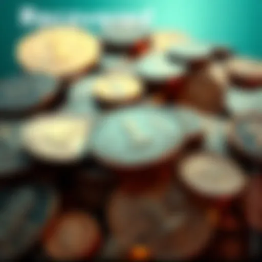 A collection of coins that were recovered from the World Trade Center after the 9/11 attacks, showcasing their historical context and significance.