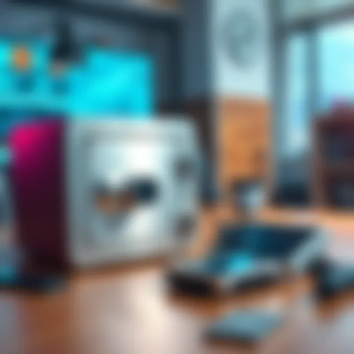 Cold Storage Wallets for Crypto A Trezor Safe and a Ledger device on a table, showcasing cold storage options for cryptocurrencies