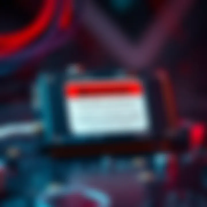 Coldcard device with warning sign A Coldcard device displaying a warning about firmware vulnerabilities associated with Bitcoin theft.