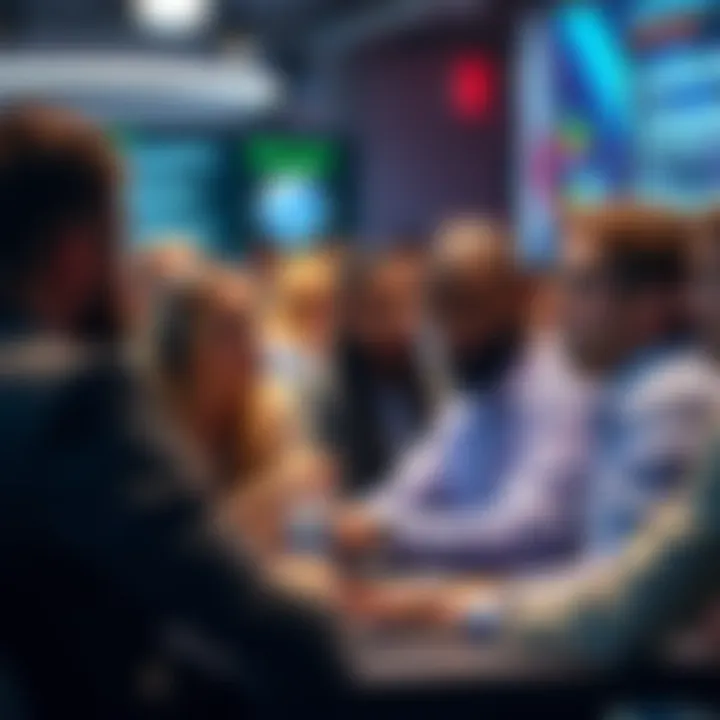 Coldcard Hack Discussion A group of people discussing the Coldcard hack and its connection to Trumpβs DEI policy at a tech forum.
