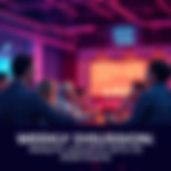 People engaging in a lively discussion about current events and trading strategies.