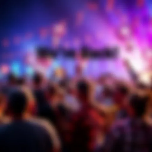 People gathering to celebrate new ideas and creativity in the community