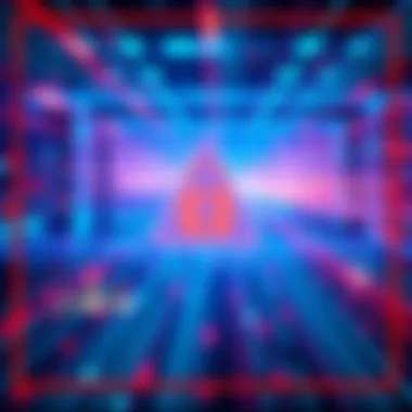 Compromised TLS Certificates Alert Alert graphic showing a warning sign and lock symbol to represent compromised TLS certificates