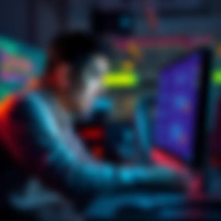 A frustrated person looking at a computer screen with confusing replies from Gemini software