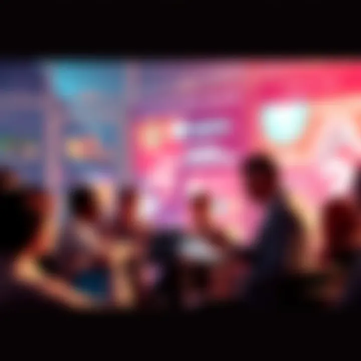 Discussion on Content Delivery People discussing the pros and cons of enabling content delivery for earnings