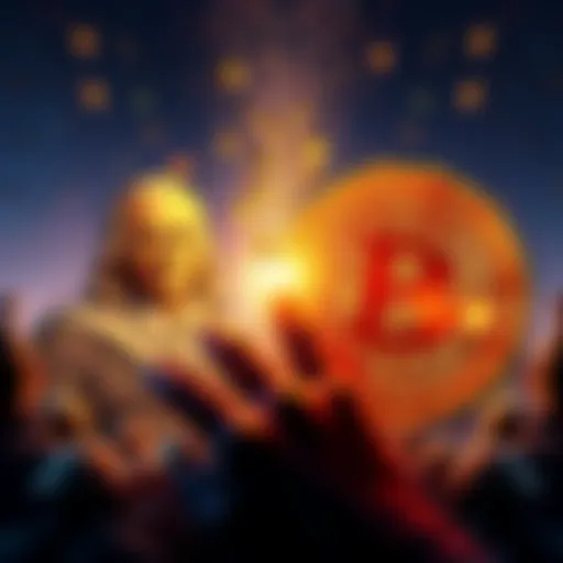 A visual representation showing 60 million millionaires on one side and 21 million Bitcoin on the other side, illustrating the wealth gap.