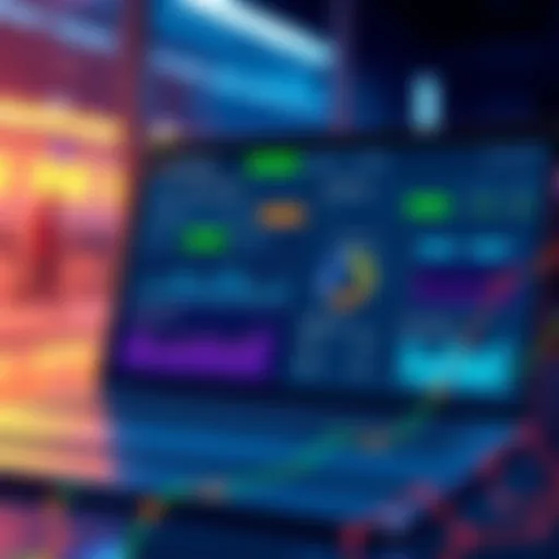 Illustration showing the CredScore wallet intelligence tool analyzing wallet addresses with graphs and risk assessments