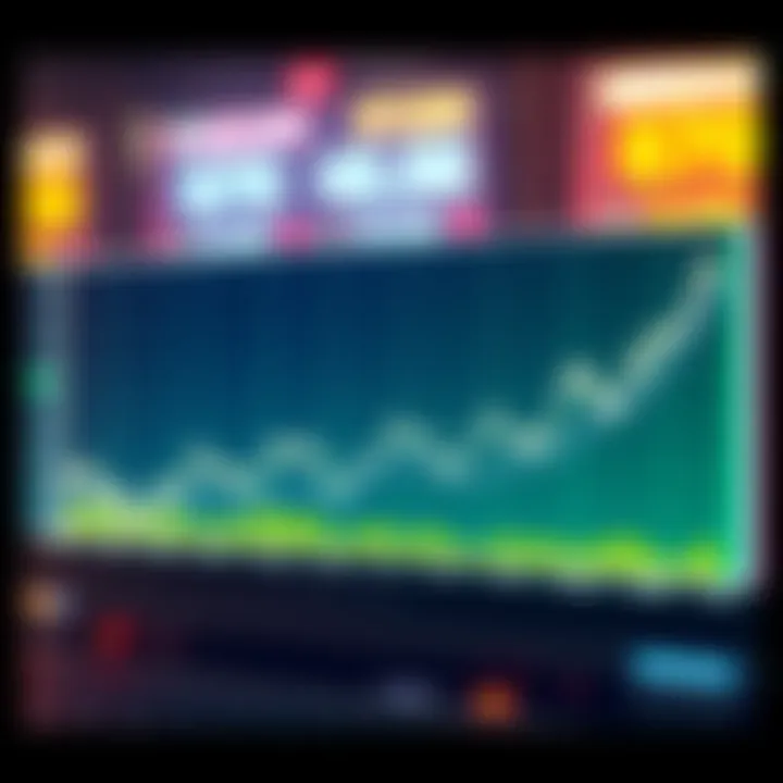 A chart showing the rise in CRO prices over time, indicating market trends and investor interest.