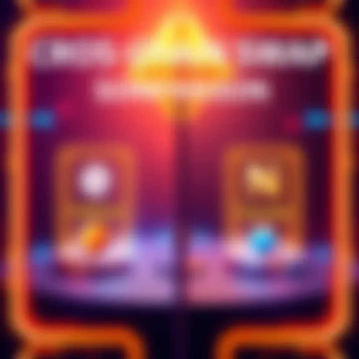 Visual comparison of four platforms for cross-chain swaps: THORChain, Chainflip, NEAR, and ChangeNOW with icons representing each platform.