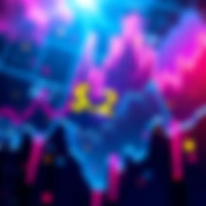 Graph showing crypto prices rising above $0.2 with excitement among the community