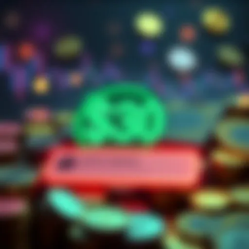 A graphic showing $30 in digital currency with a comment box for location input