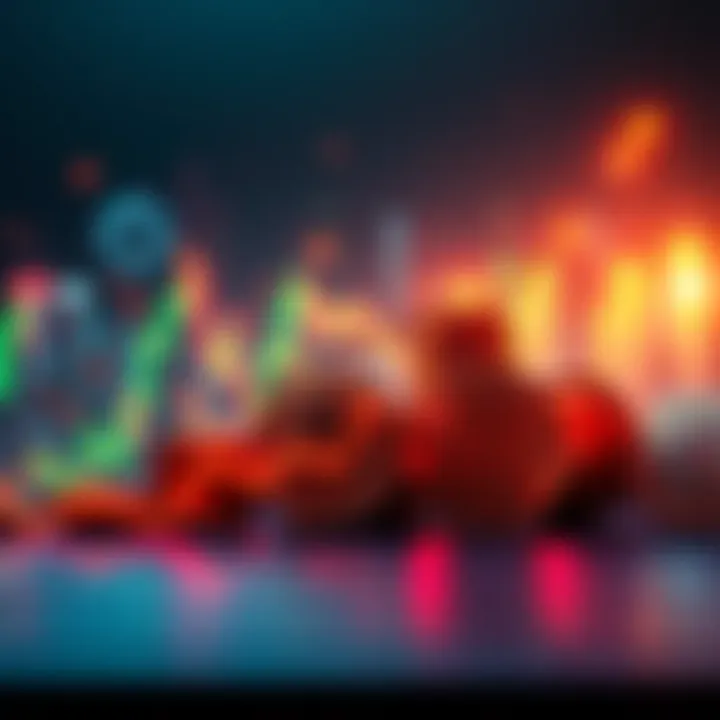 An upward trend graph representing a revival in the crypto market with bullish indicators