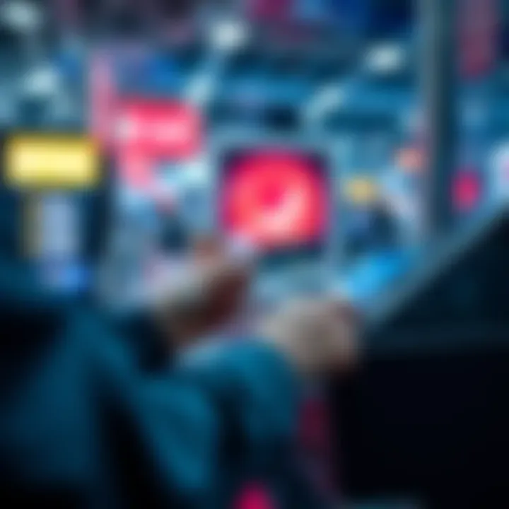 A person using a crypto card at a point-of-sale terminal for a purchase, showcasing the convenience of crypto payments with USDT.