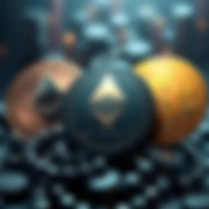 A visual representation showing Bitcoin, Ethereum, and Solana logos, symbolizing the debate on long-term investment options in crypto.