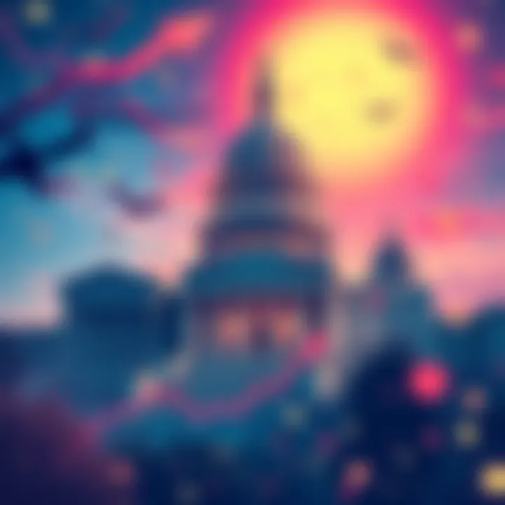 Illustration showing banks, Congress, and XRP trading graphics representing the week's crypto events