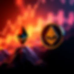 A graphic showing Ethereum and Monero logos connected by arrows, symbolizing the exchange process without KYC requirements.