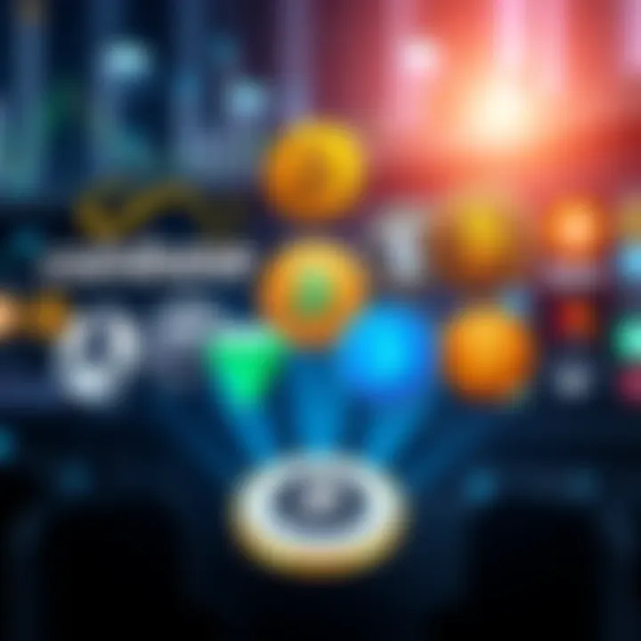 A graphic showing various crypto exchange logos like Coinbase and Bybit, highlighting their features for different trading needs.