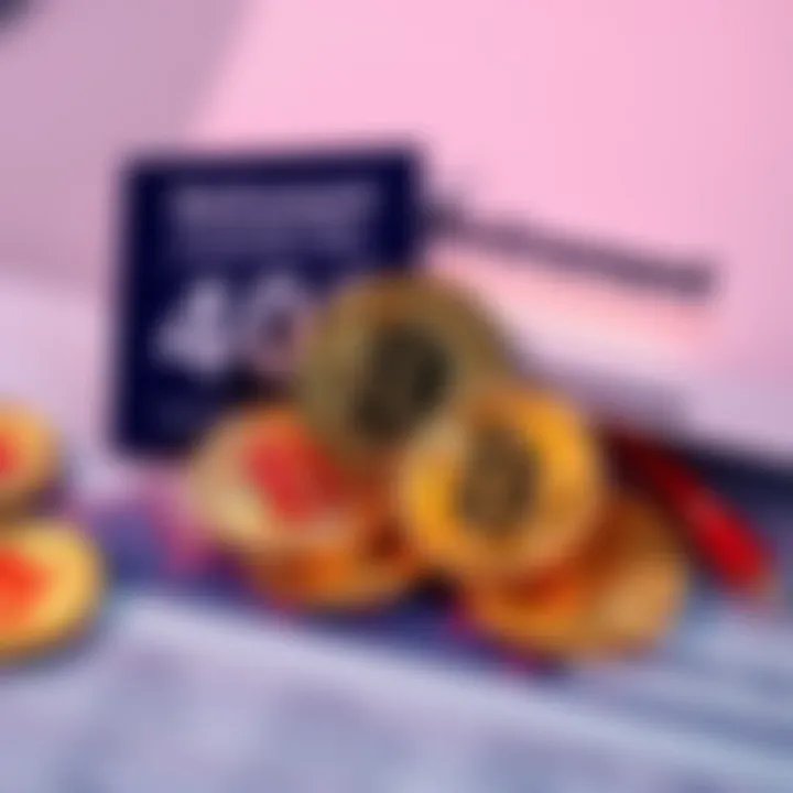 Crypto-Friendly 401(k) Plans A visual representation of cryptocurrency coins alongside a retirement plan document, symbolizing the integration of crypto in 401(k) plans.