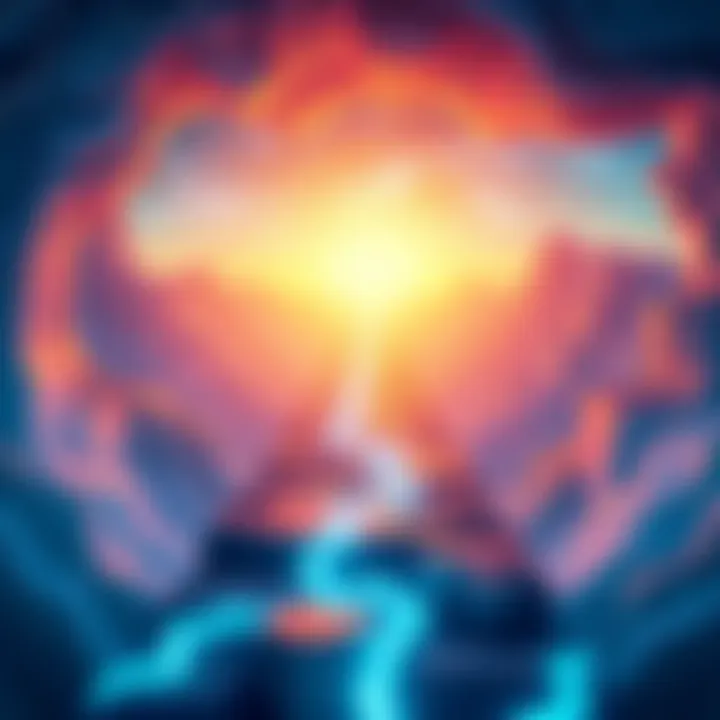 A graphic showing two paths in the crypto world: one leading to innovation and the other to exit liquidity, symbolizing different investment strategies.