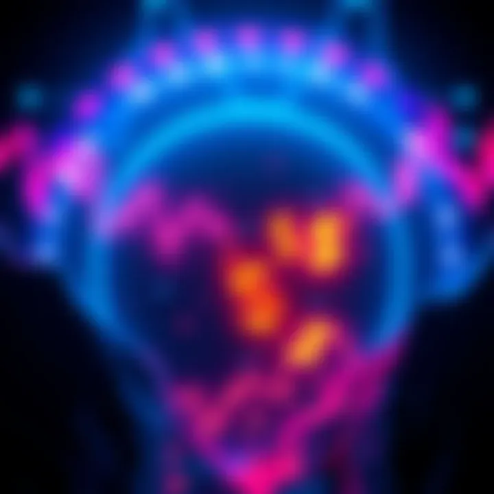 Crypto Market Decline A graphic showing a downward trend in cryptocurrency values with dollar signs disappearing, illustrating a significant loss in the market.