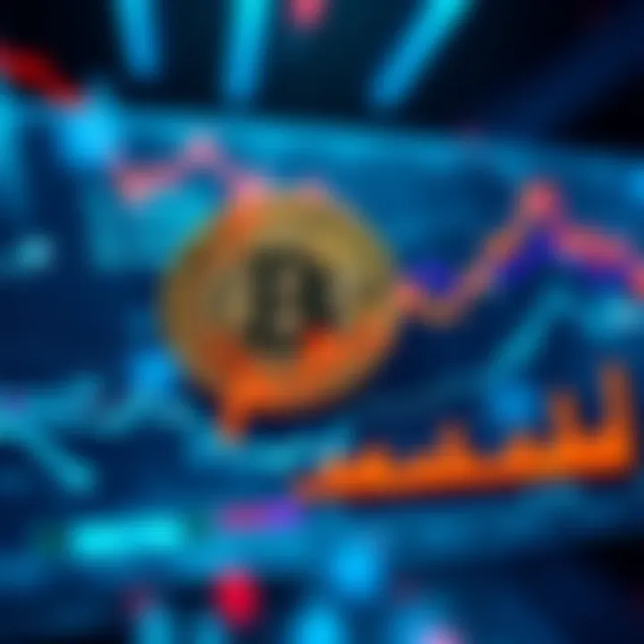 Crypto Market Liquidation A graphic showing a plummeting Bitcoin price and rising treasury yield, highlighting $573 million liquidated in one day.