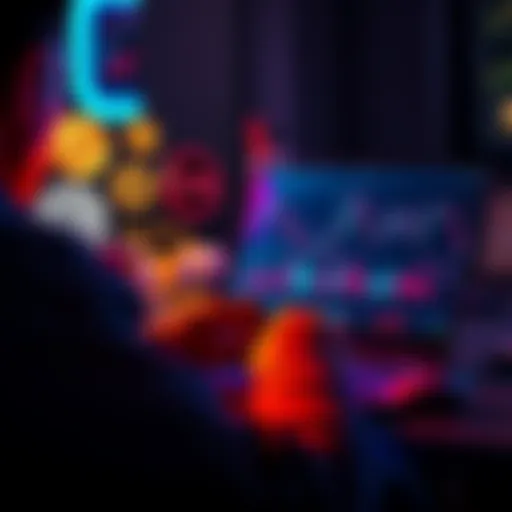 A person analyzing their crypto portfolio on a laptop, looking at various coins like BNB, ZEC, SOL, and XMR, with charts and graphs displayed.