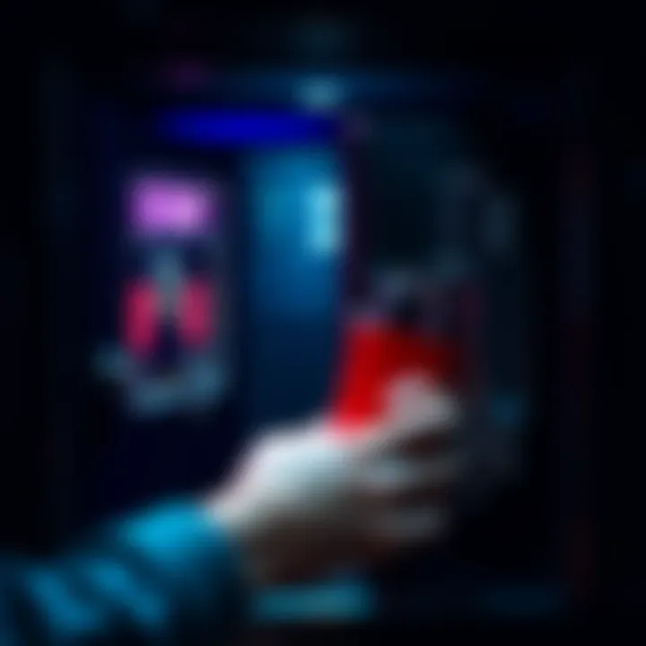 A person placing a crypto seed phrase into a locked safe, highlighting secure storage options.