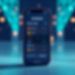 A graphic showing a smartphone with the Exodus wallet app open, displaying a swap of BTC to USDT with icons representing cryptocurrencies and transaction fees.