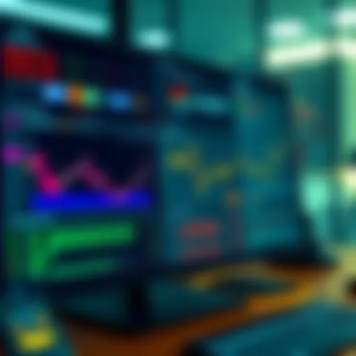 A computer screen showing crypto swapping platforms with charts and transaction information.