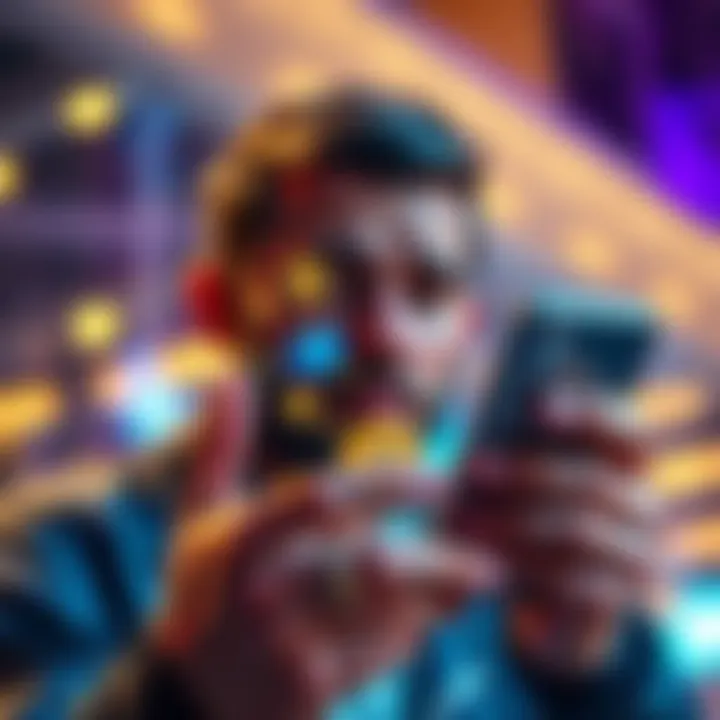 A person looks at cryptocurrency symbols on their smartphone with a confused expression, highlighting tax concerns.