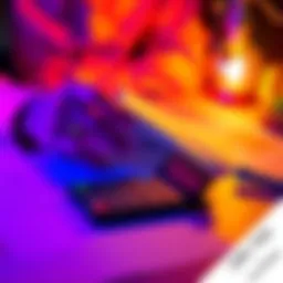 A person reviewing tax documents related to cryptocurrency, including 1099-DA and Form 8949, with a calculator on the table.