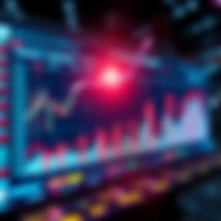 A digital chart showing revenue comparison between crypto and general traffic sources