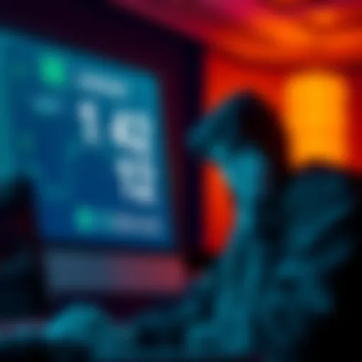 A graphic showing a Ledger device with a screen displaying a large crypto transaction amount and a worried user watching it.