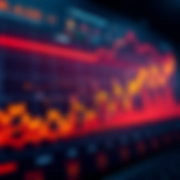 A graph illustrating the rise and fall of altcoins in the crypto market