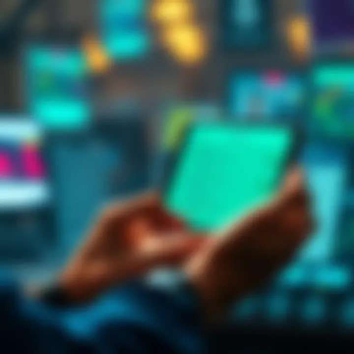 Crypto Wallet Permissions A person reviewing crypto wallet permissions on a digital device, showing a list of approval options