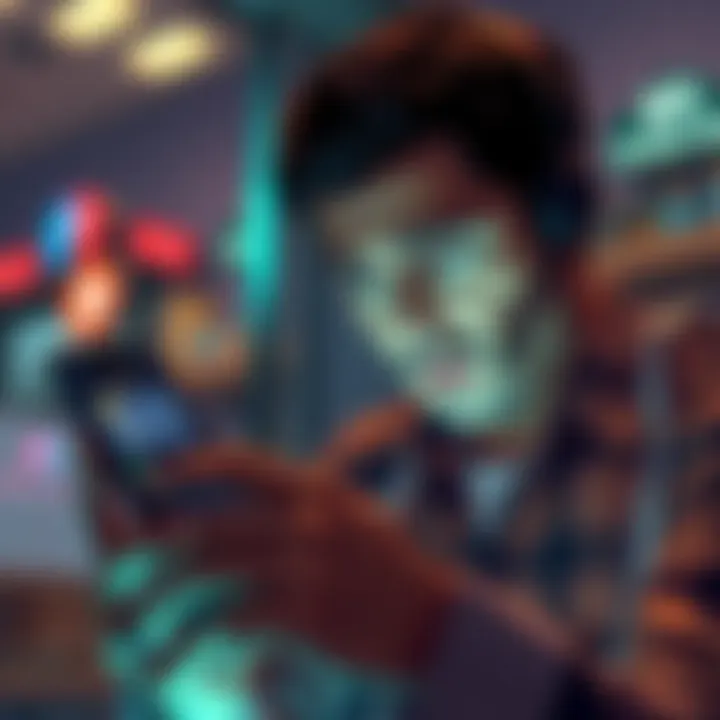 A person stressed out while looking at their crypto wallet on a phone, showing USDC balance and options for transferring to Coinbase.