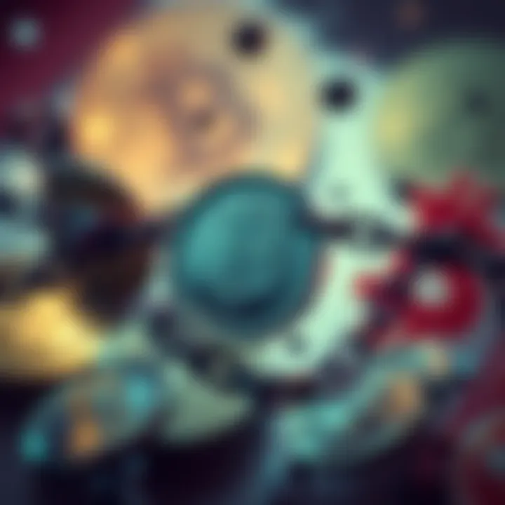 A visual representation of cryptocurrency symbols being restrained by chains, suggesting regulatory impacts and loss of anonymity.