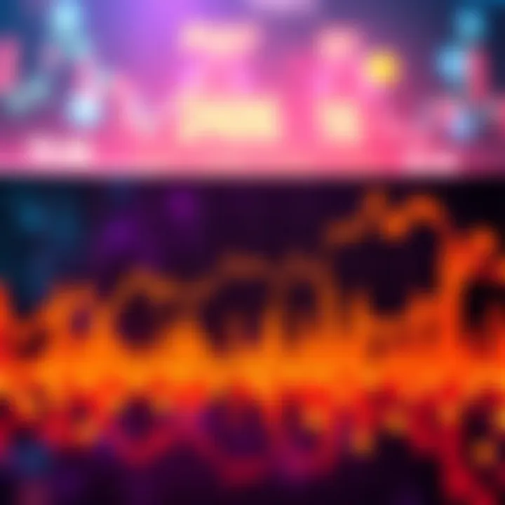 Cryptocurrency Market Trends A graph showing recent trends in cryptocurrency values, with upward and downward spikes illustrating market fluctuations.