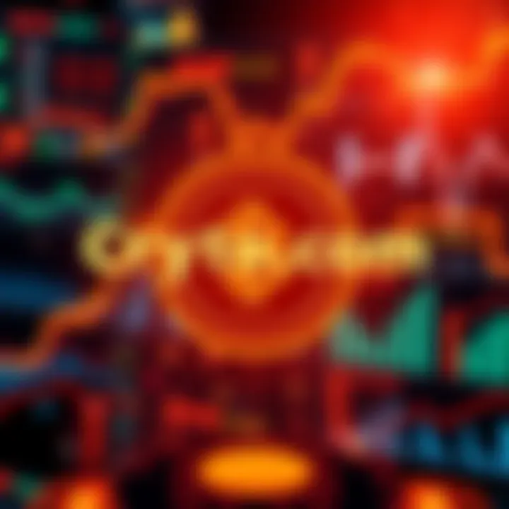 Crypto.com Updates A visual representation of Crypto.com updates showcasing tokenized stocks and community campaigns with a dynamic background of crypto symbols and charts.