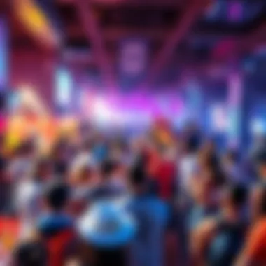 A vibrant community gathering showcasing Cubejak items and enthusiasm.