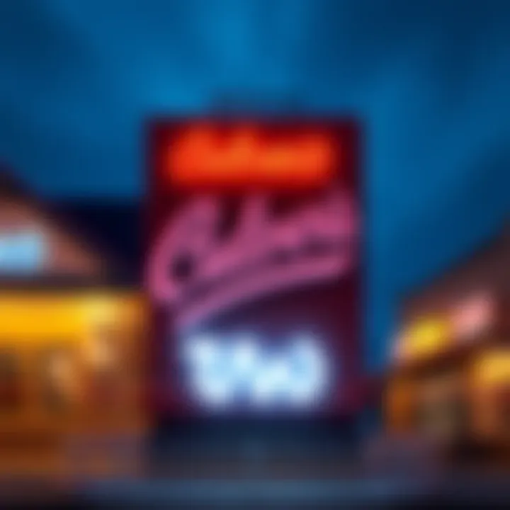 A Culver's logo with a quick, engaging design representing a 5-second advertisement