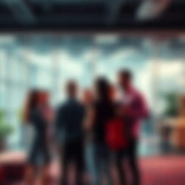 Current Status of STRC Holders A group of diverse investors discussing their strategies regarding STRC investments in a modern office setting.