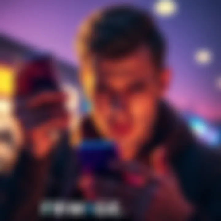 A frustrated person looking at their smartphone in disbelief as their Curve card account is suspended after receiving a refund.