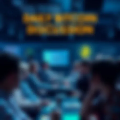 Participants engaging in a Bitcoin forum, sharing thoughts and asking questions.